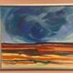 Acrylique sur toile originale – “Ovädersmoln” par Ola Gerhardt