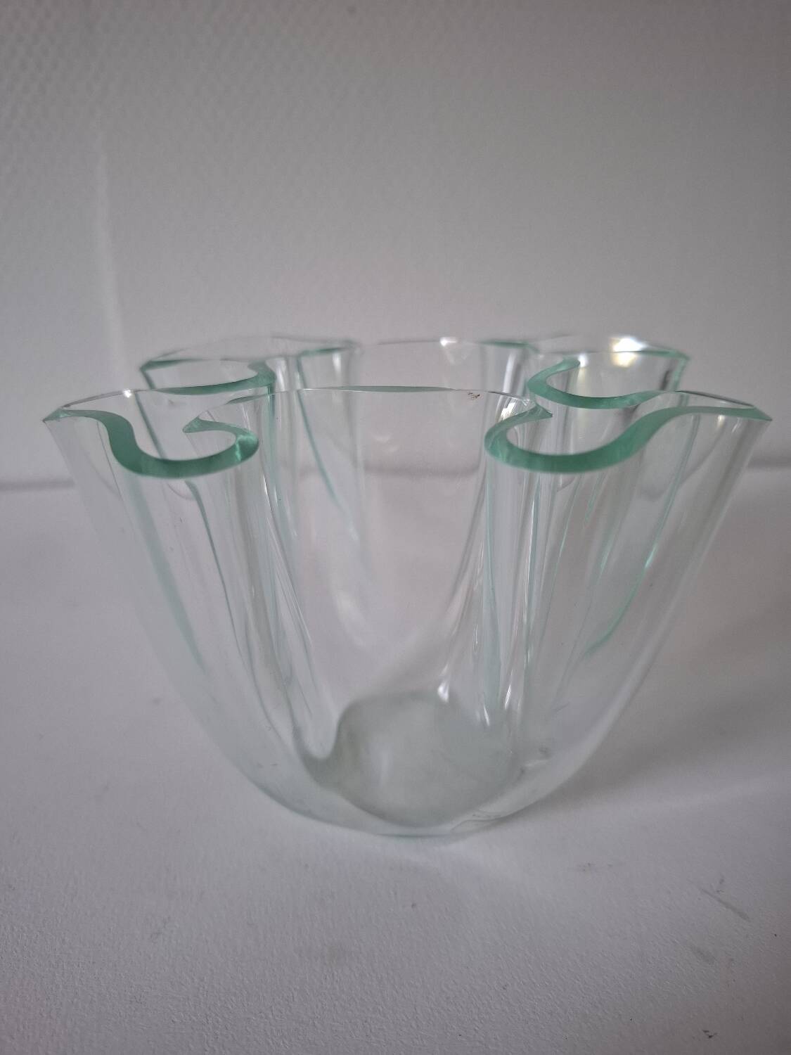 Guzzini 70's "handkerchief" vase