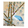 Vintage heron tapestry