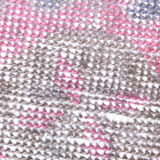 Abstract color handmade wool tapis, 214x117cm