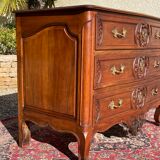 Louis XV Period Walnut Commode, 18th Century