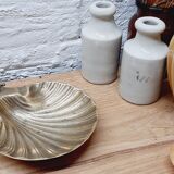 Vide poche coquille laiton
