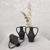 Vase amphore noir