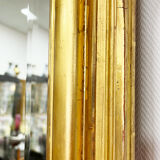 Large gilt mirror from the 19th century in the LOUIS XV style