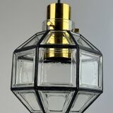 60s 70s lamp light ceiling lamp Limburg glass space age design 60s 70s