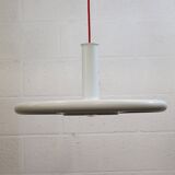 White XL Fog & Morup Optima Pendant Lamp: Hans Due Design, Denmark 1970s