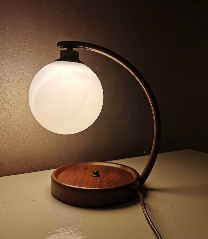 Temde Leuchten vintage table lamp 70s