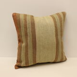 Turkish kilim pillow,45x45 cm