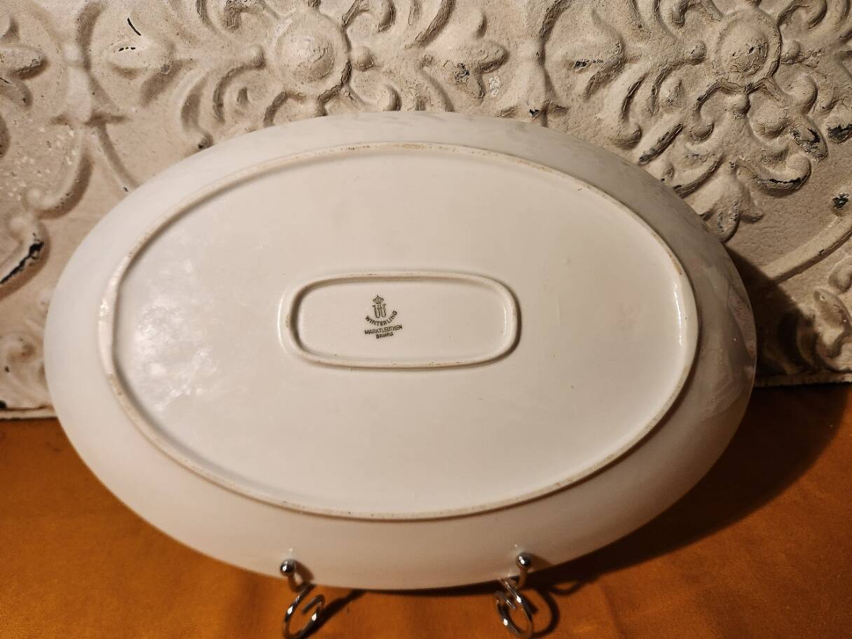Large oval dish design 70 Winterling Marktleuthen Bavaria