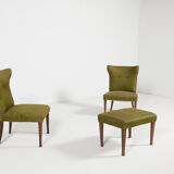 1960’s Italian Mid-Century Modern pair of chairs
