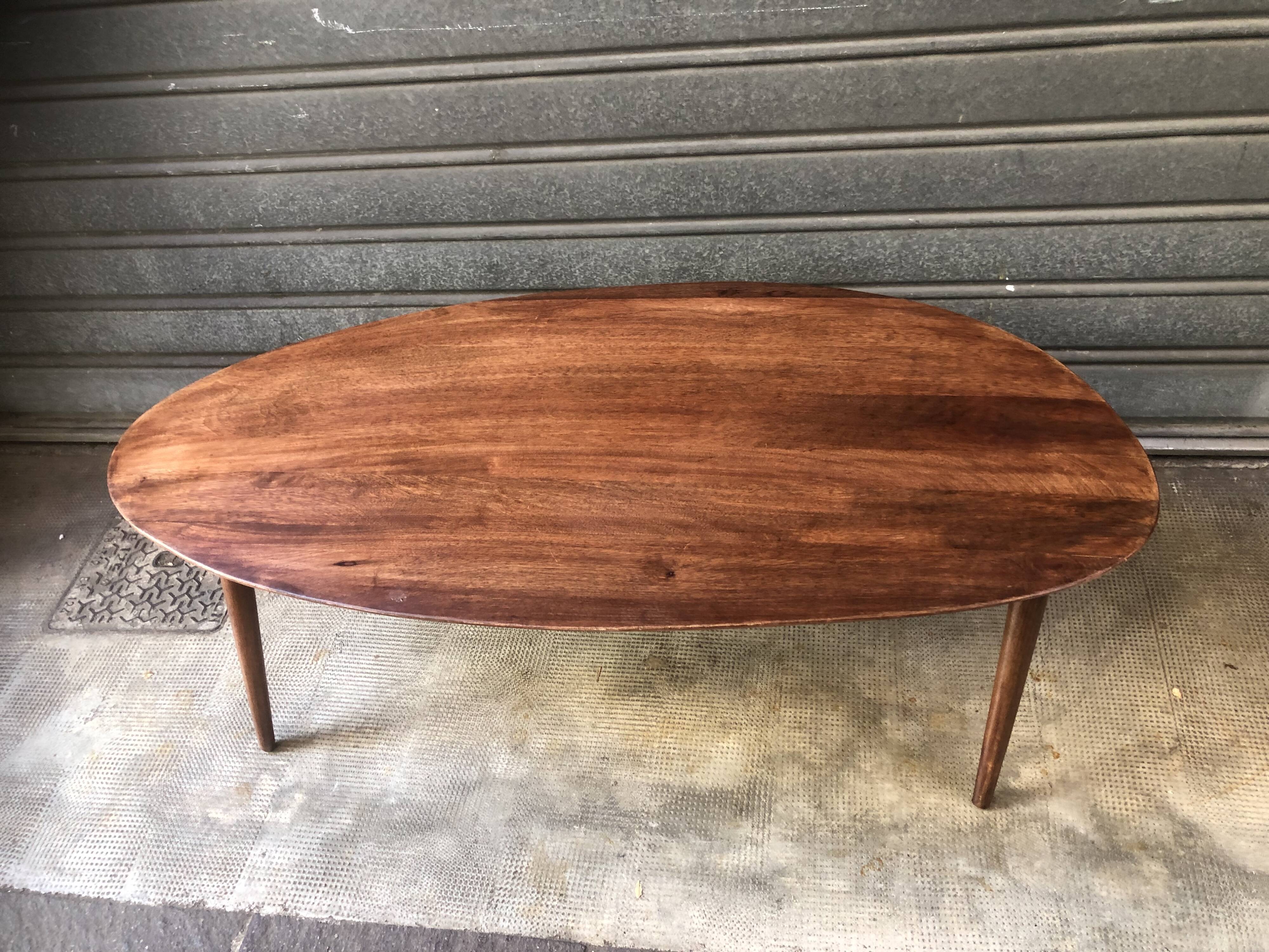 Scandinavian teak coffee table 1960s