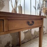 Oak veneer desk 1950