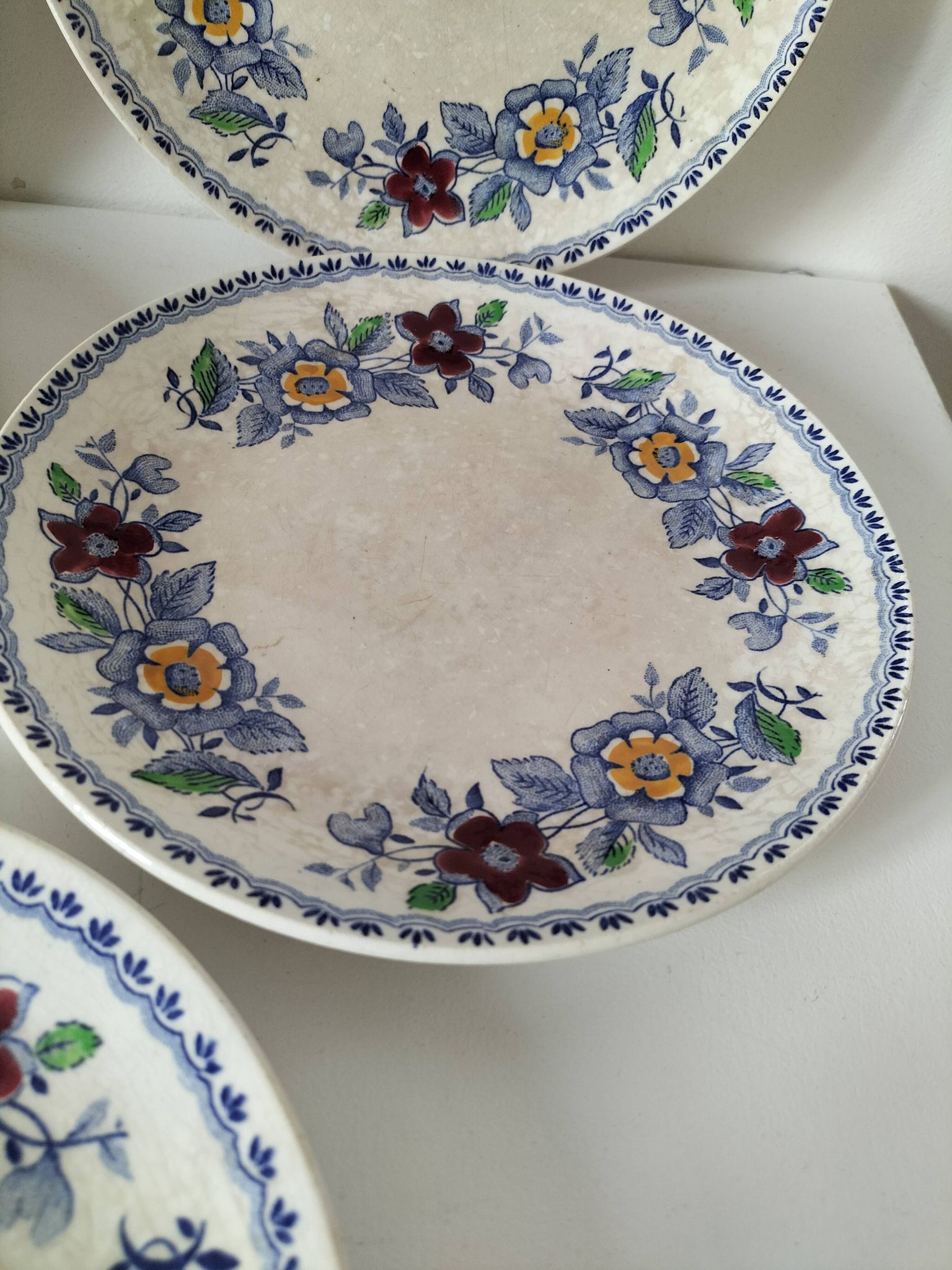 Assiettes Gien France
