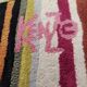 Kenzo rug "red pigalle" vintage