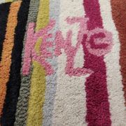 Tapis kenzo "pigalle rouge" vintage