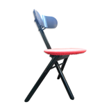 Chaise pliante design Paolo Orlandini et Roberto Lucci pour Calligaris