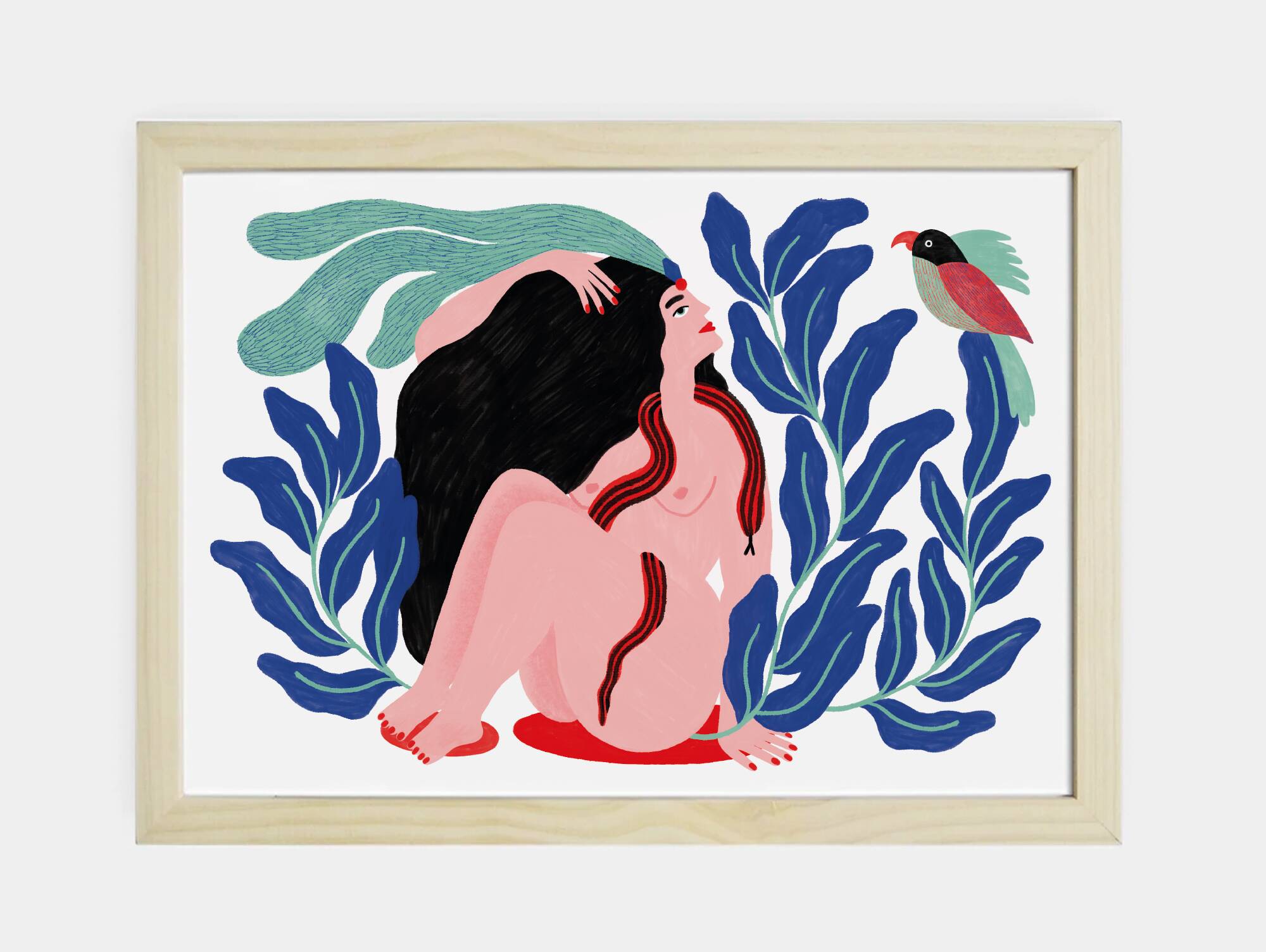 Jungle - illustration a4