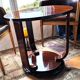 Art Deco Gueridon 1930 – Rosewood & Macassar Ebony Veneer