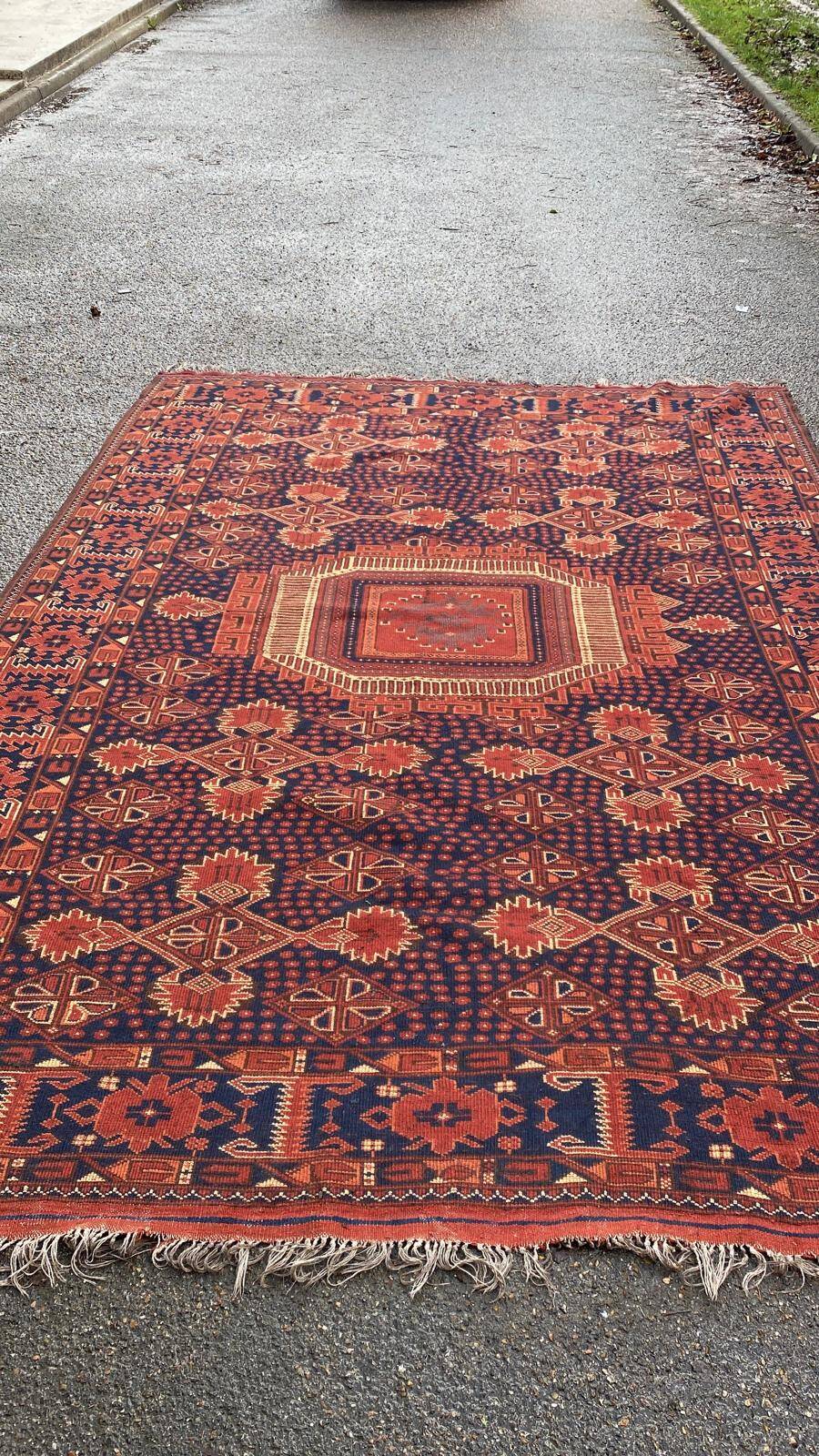 Turkmen Persian carpet 200x300cm