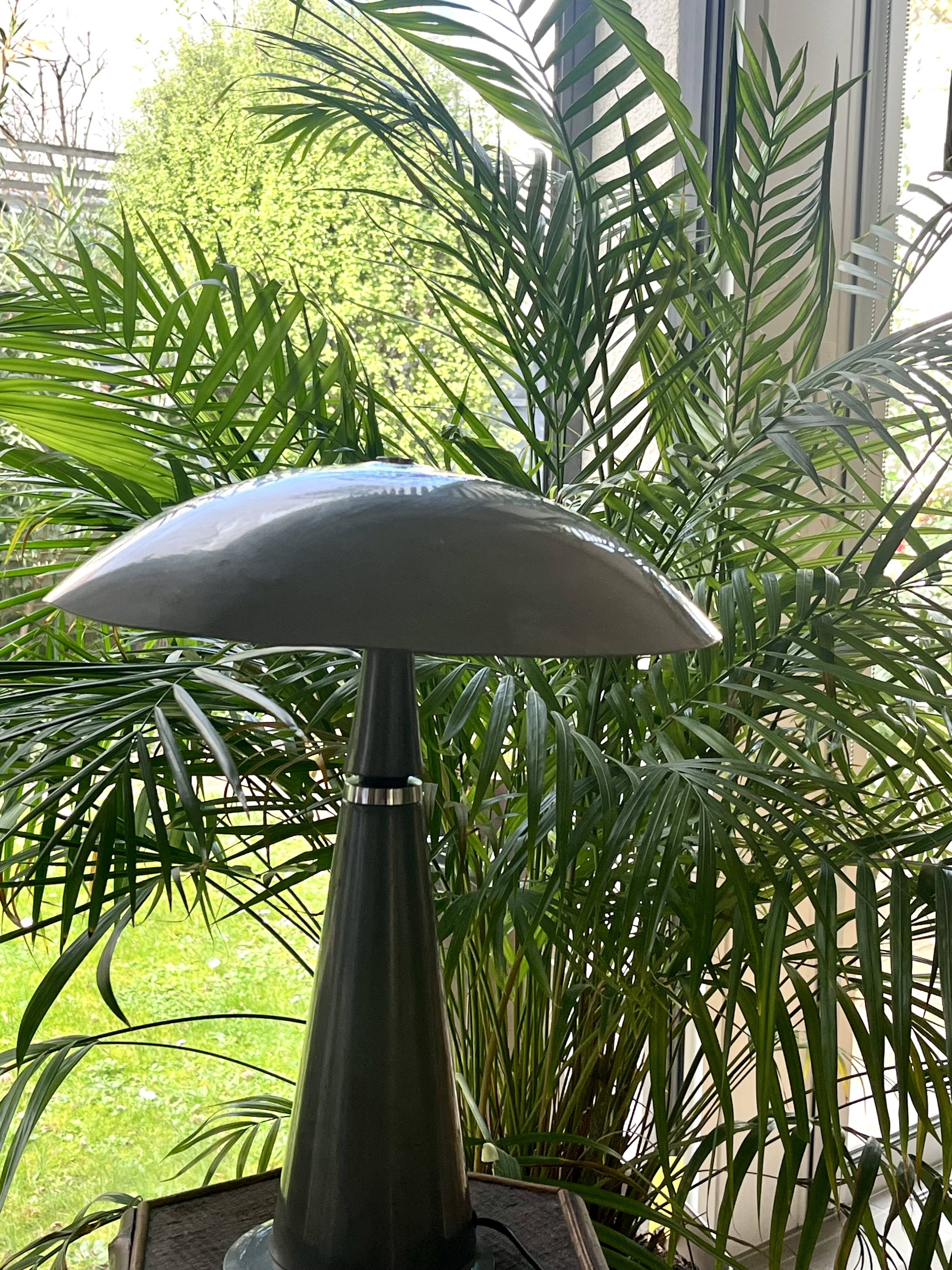 Mushroom Lamp - Aluminor - Space Age - Good condition