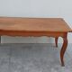 Table de ferme style Louis XV en merisier