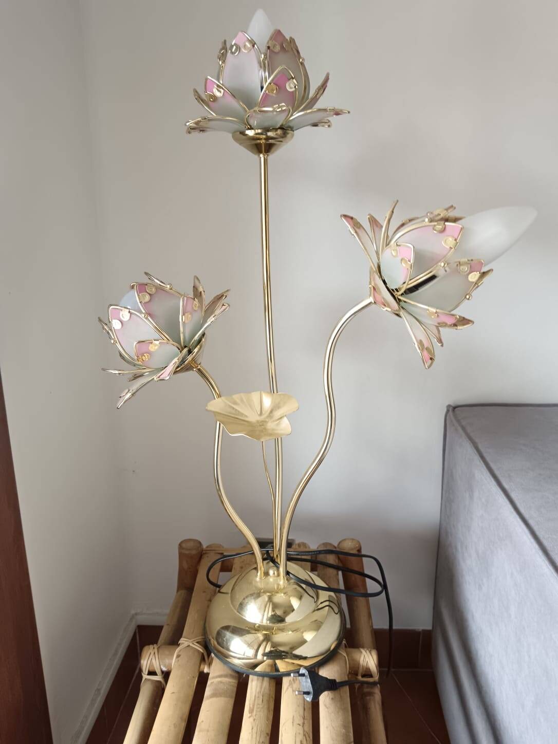 Lampe rétro nénuphar Kema Keur