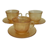 Arcoroc cups with saucers