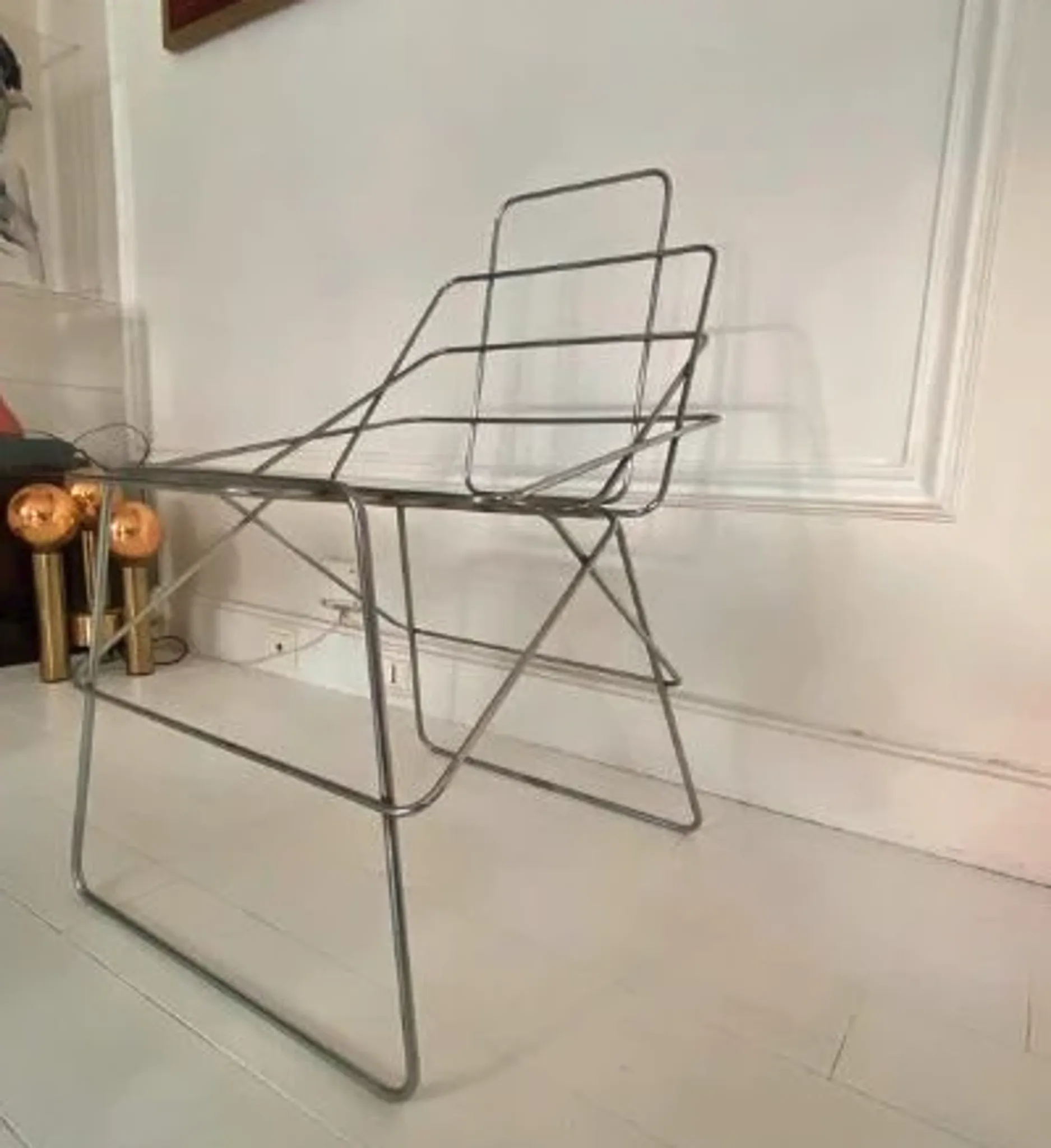 Chaise "Sof Sof"  de Enzo Mari. Fabriquée par Driade en 1972.