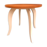 White art deco pedestal table