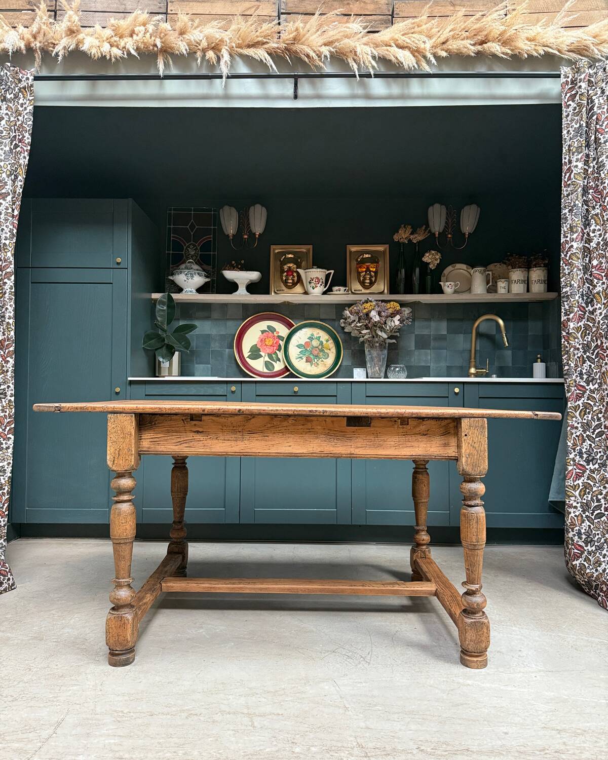 Table de ferme ancienne (rénovée)