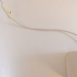 Brutalist carved stone table lamp - Circa 1980