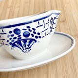 Badonviller iron earth gravy boat