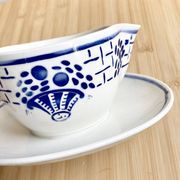 Badonviller iron earth gravy boat