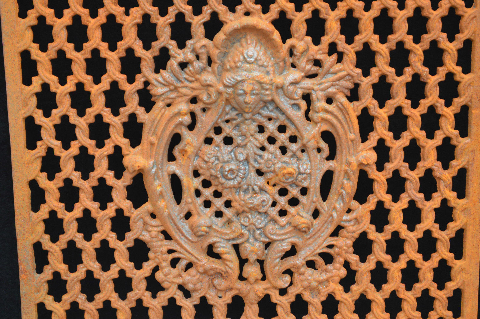 cast iron door grille