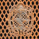 Grille de porte en fonte