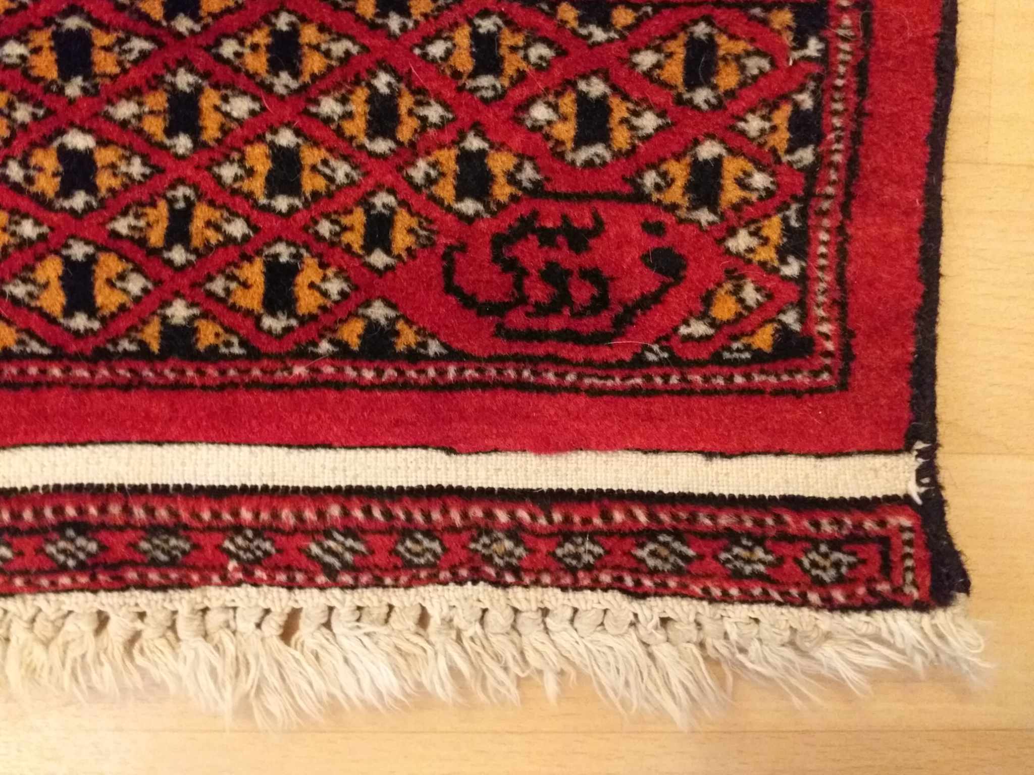 Tapis Boukhara fait main 250×190cm