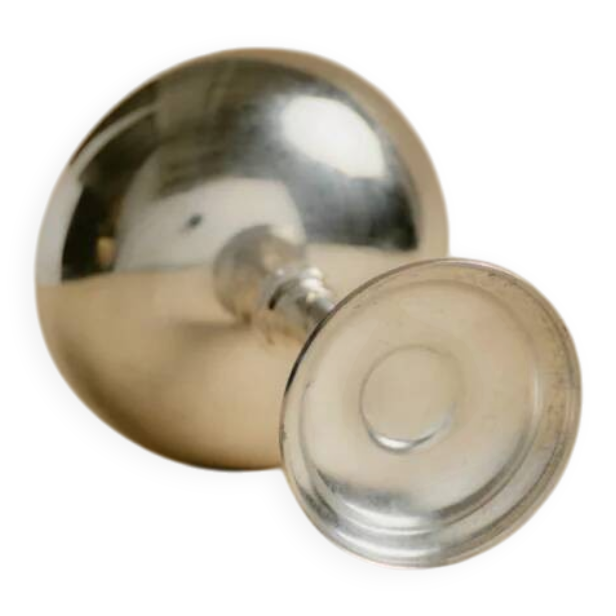 Set de 6 coupes à champagne en métal, années 1960