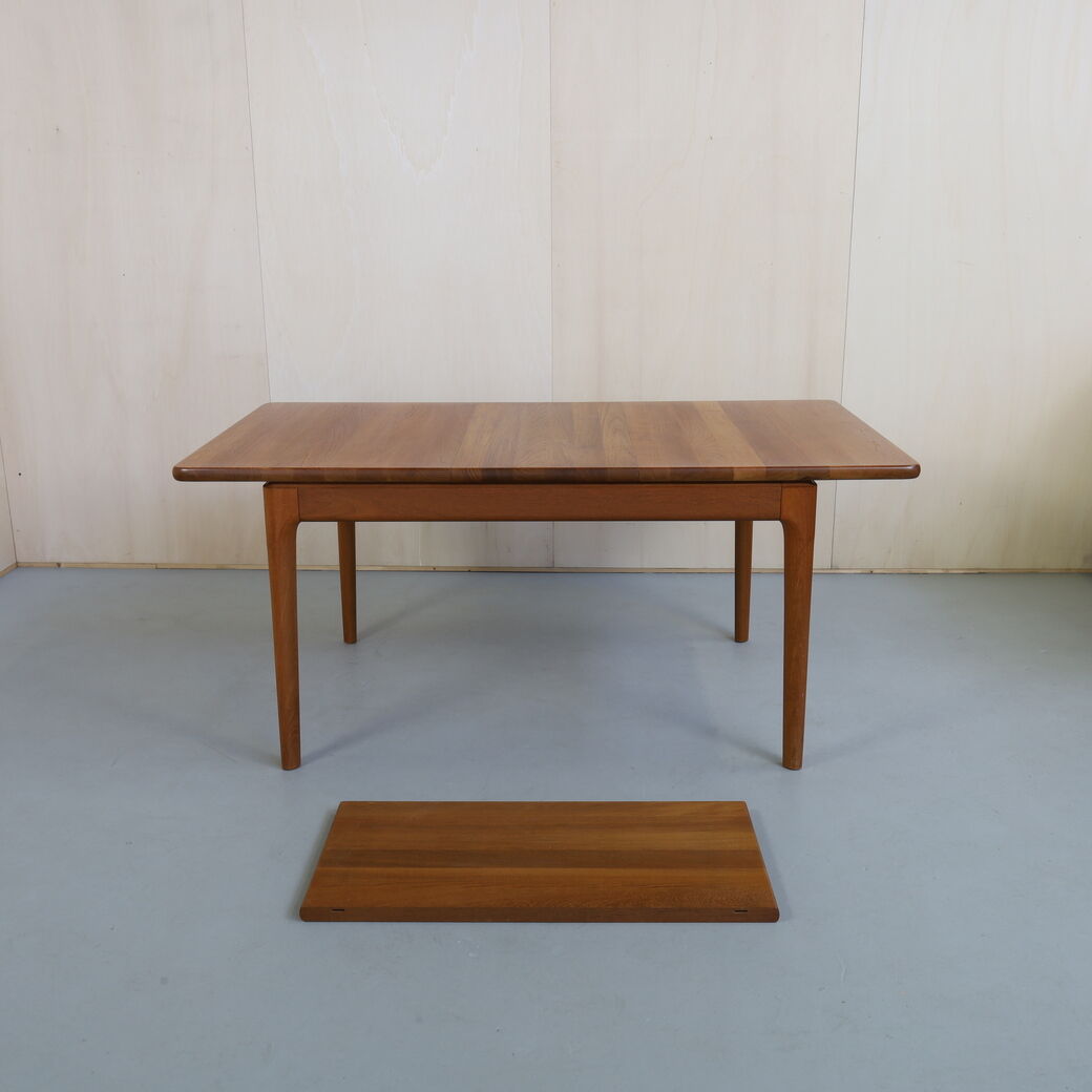 Danish Extendable Dining Table by Niels Bach for Glostrup, 1960s