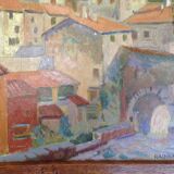 Ancien tableau provençal