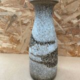 Ancien Vase scheurich keramik Céramique Beige Brun