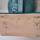 Vase signed Delmotte