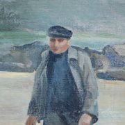 Grand Tableau « Les Goémoniers », de A. Le Guen – 1969