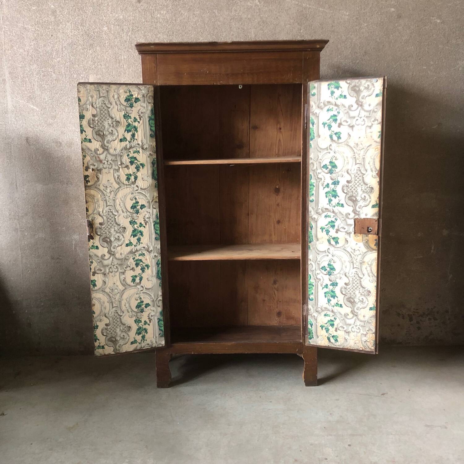 Old 19th century wardrobe