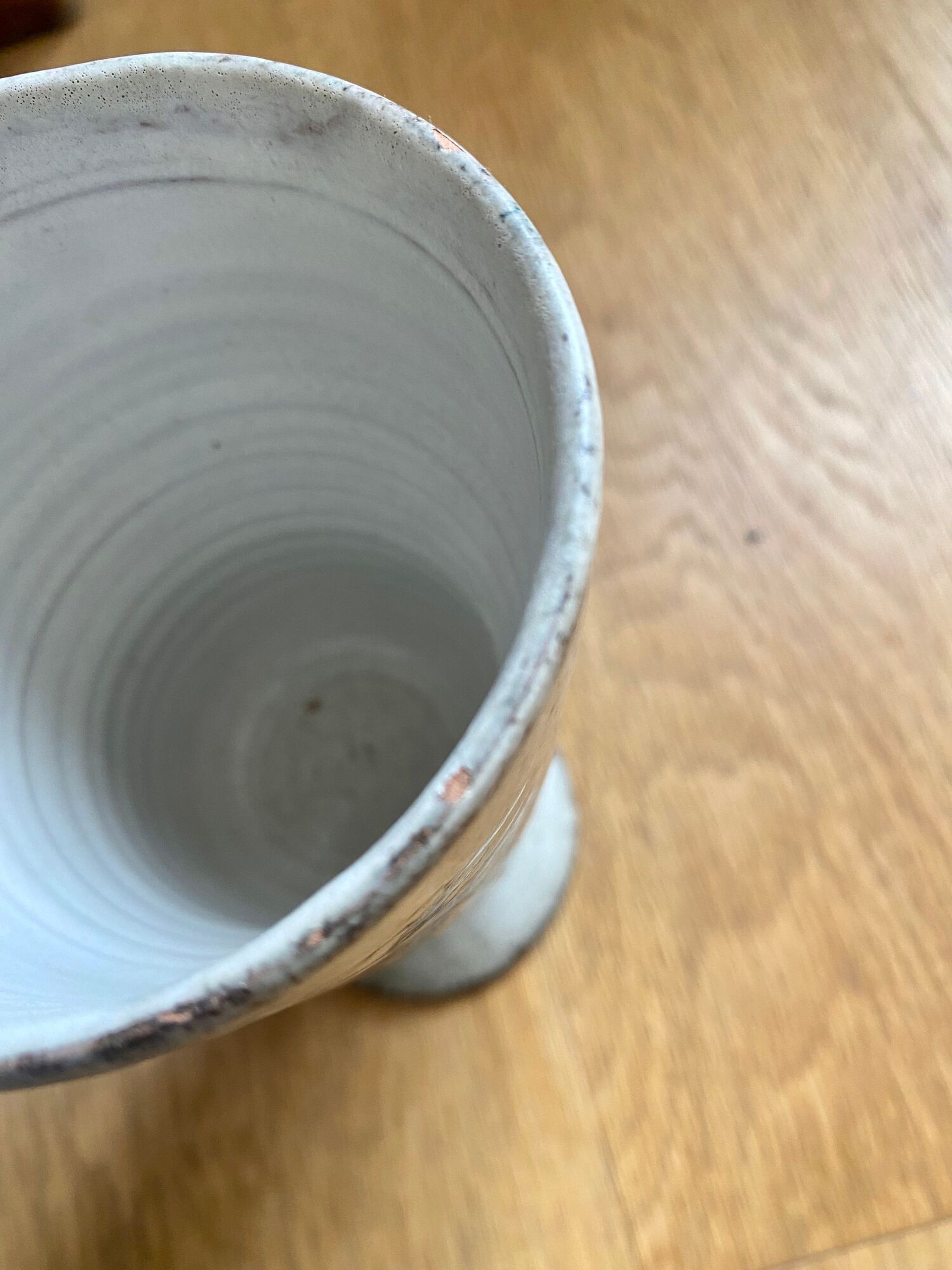 2 mazagrans ou vases céramique Gustave Reynaud Vallauris