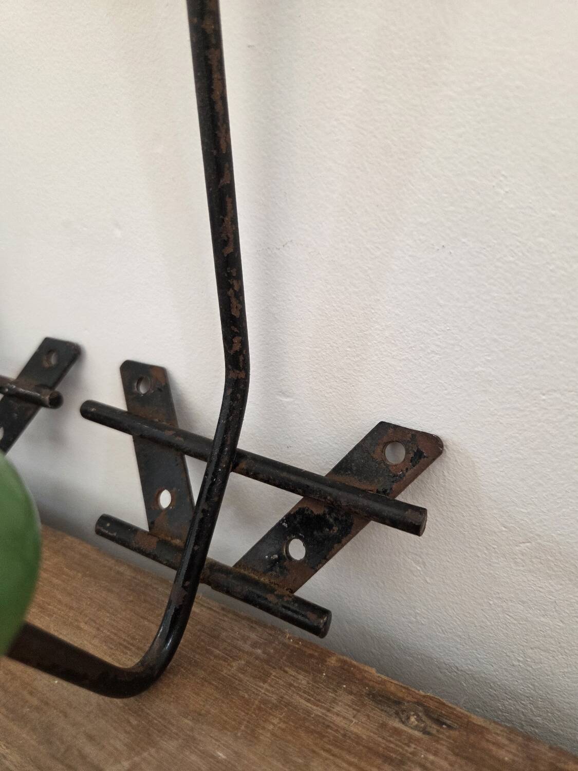 Pair of coat hooks from the 1950s