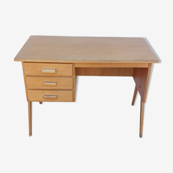 Bureau vintage pieds compas 1950