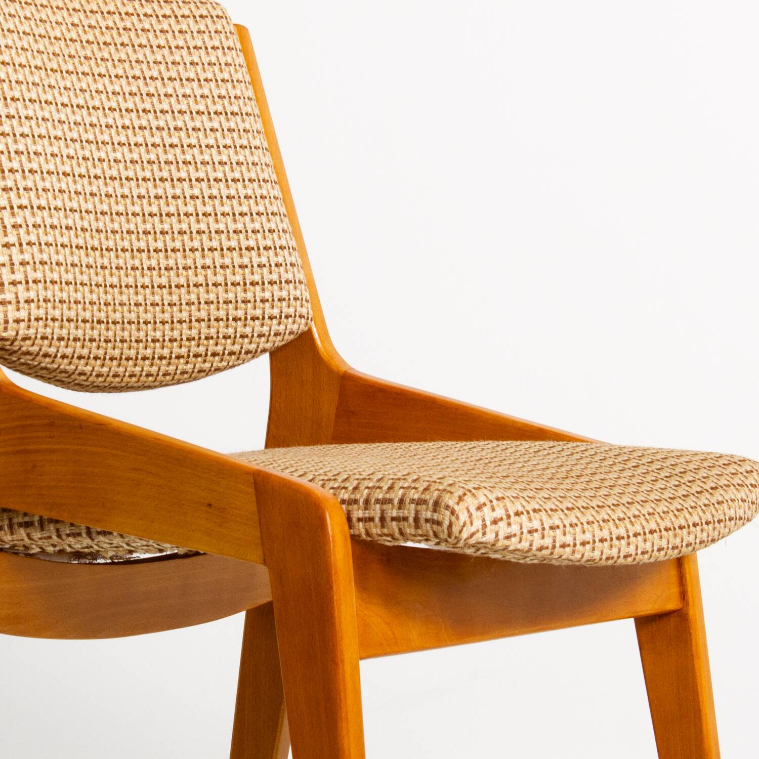 Vintage set of 4 Danish dining chairs