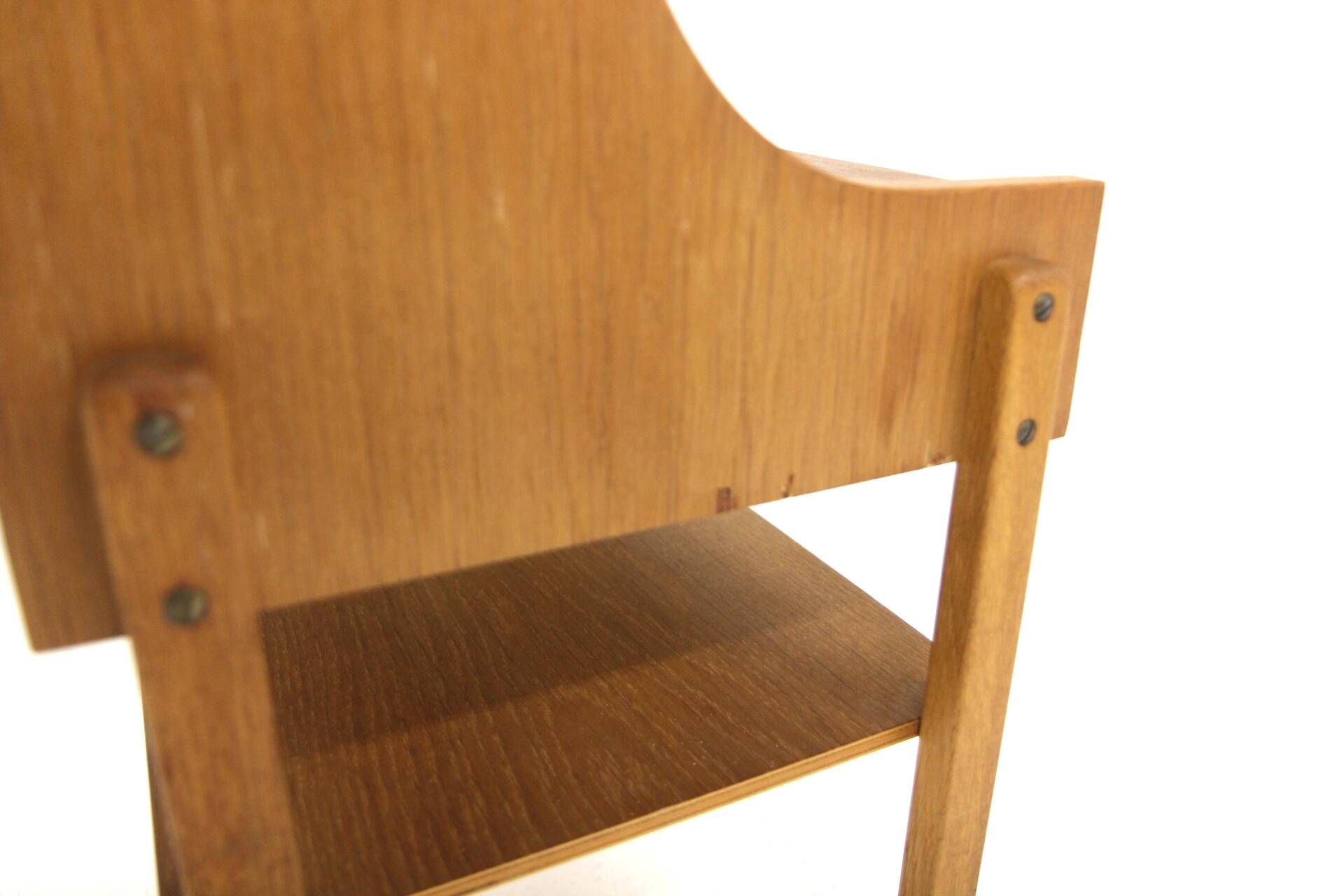 Scandinavian bedside table in teak, AB Carlströms, Sweden, 1960.