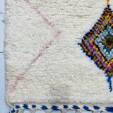 Moroccan rug in natural wool 250cm x 150cm