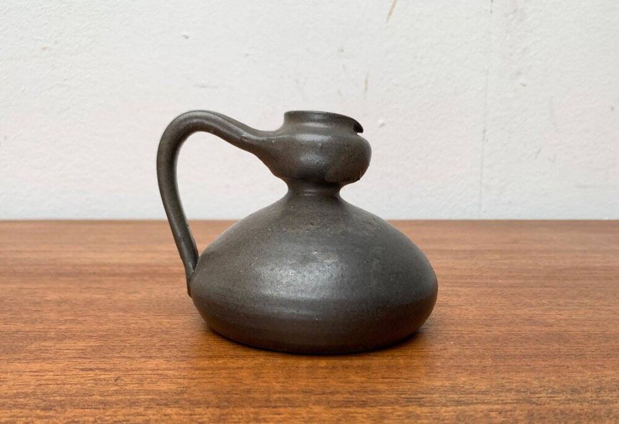 Mid-Century German Ceramic Studio Carafe Vase by Petra Töpferei, 1960s